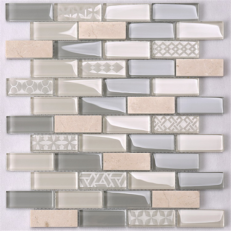 schöne einzigartige design kristallglas - mosaik - fliesen kaputt
