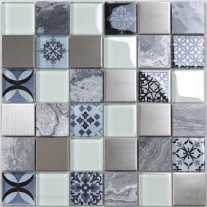 HUV20 Home Depot Antike Muster Design Kristallglas Marokkanischen Mosaik Fliesen Für Küche Dekoration Wand