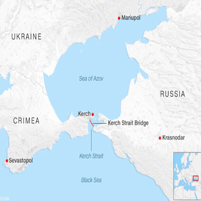 Die Ukraine sagt, Russland habe das Feuer auf seine Marineschiffe eröffnet und sie beschlagnahmt